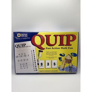 Quip Fast Action Math Fun Game by Creative Toys USA Complete Educational 2005